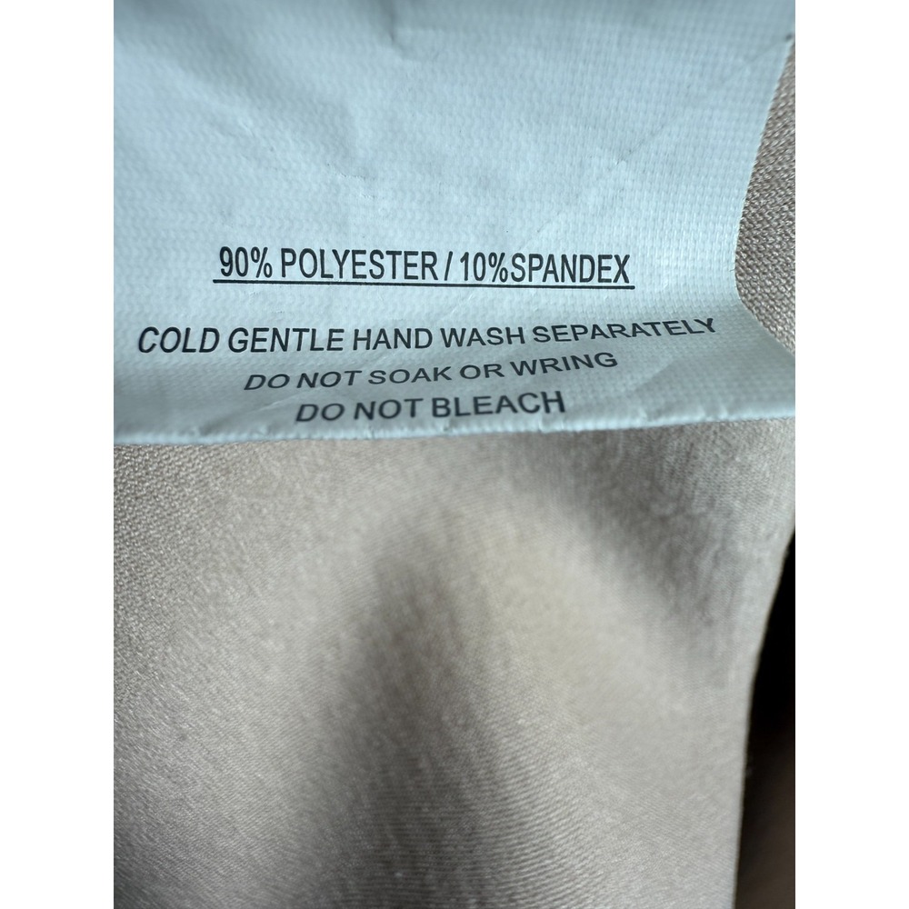 Here Comes The Sun Lover Office Formal Midi Dress Cream Size Medium - Picture 7 of 7